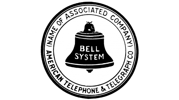 1921–1939 AT&T refined bell logo